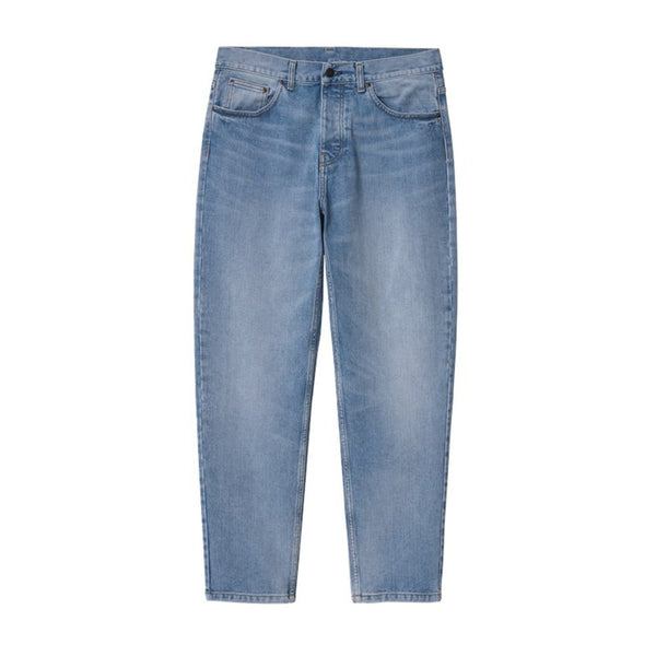 Carhartt Newel Pant - Blue Ligth Used Wash - Streetart.fr